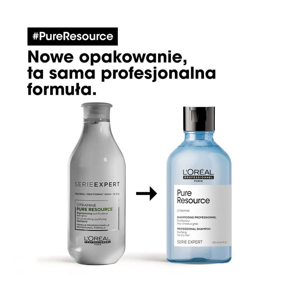 loreal pure resource szampon oczyszczający do włosów przetłuszczających się