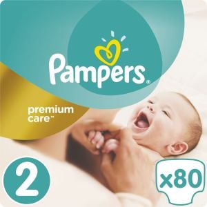 pampers premium care 2 mini 3-6 kg pieluchy 80 szt