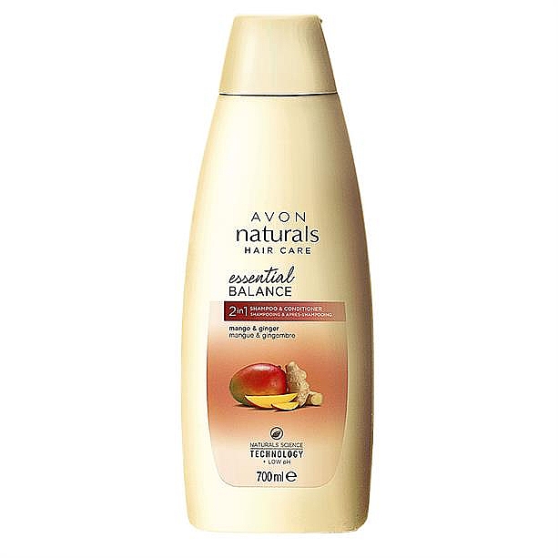 avon naturals szampon mango i imbir
