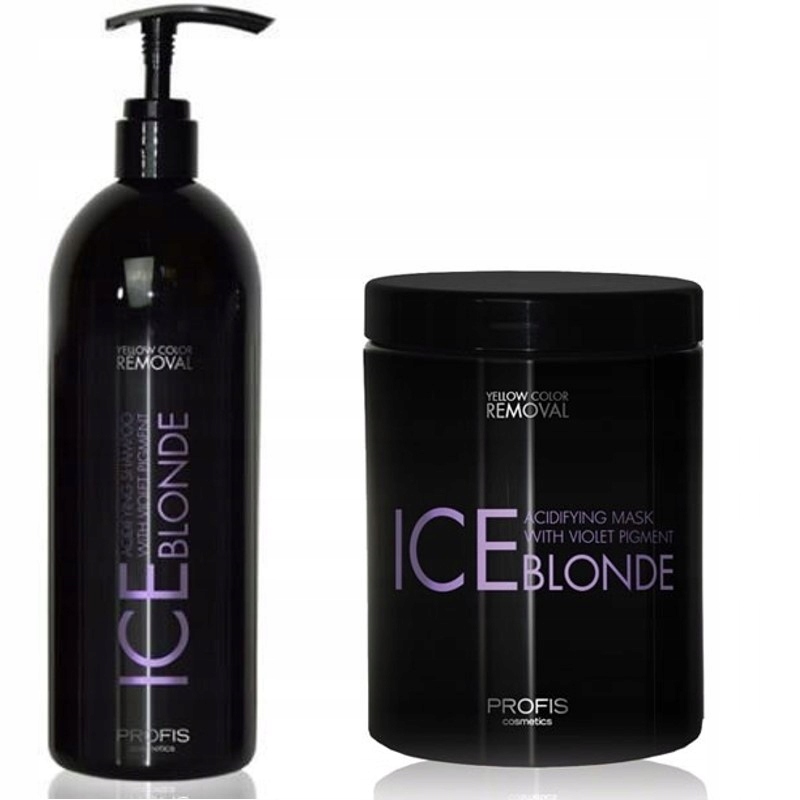 profis ice blonde szampon 1000ml do włosów blond