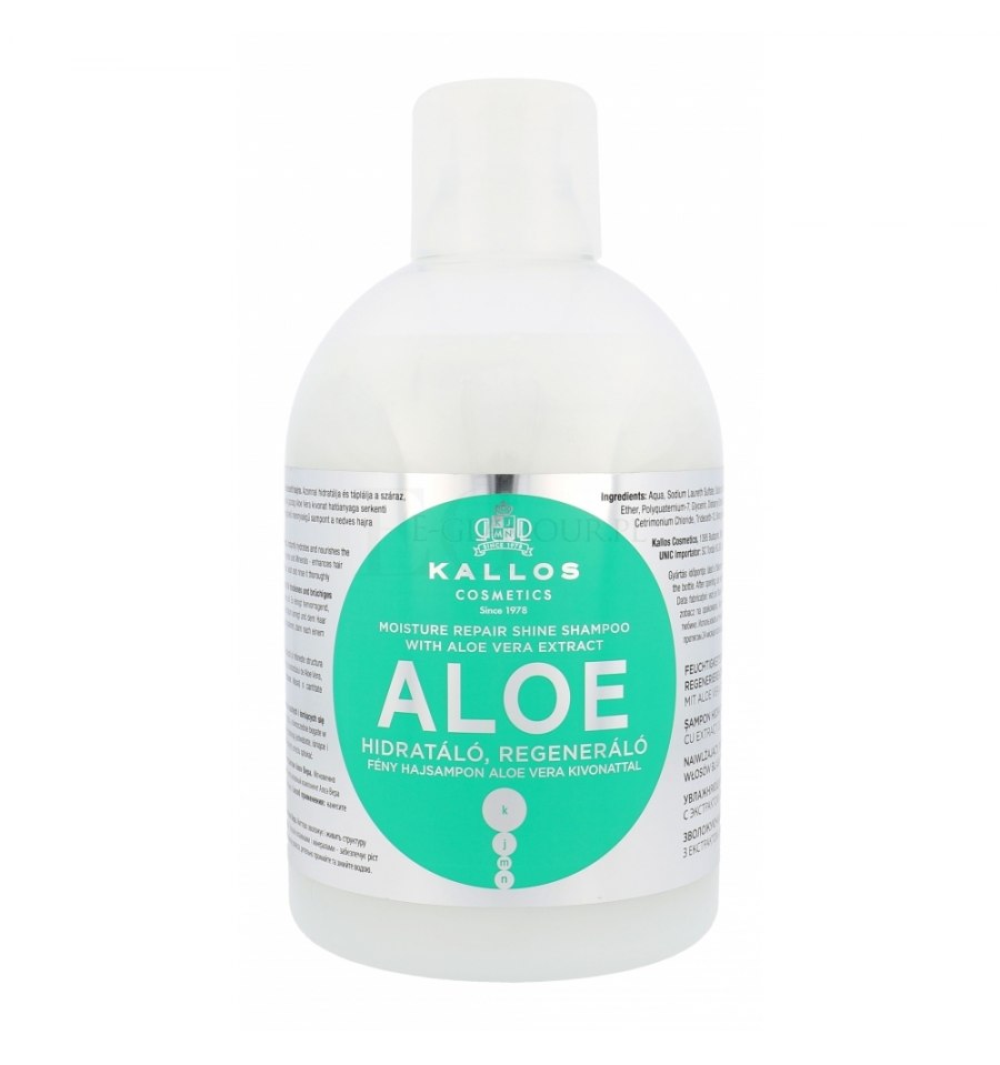 allos szampon aloe nawilżający i regenerujący w