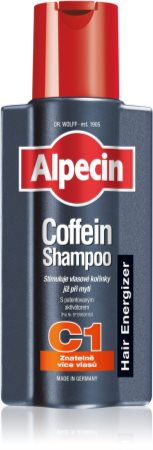 alpecin hair energizer coffein szampon c1 250ml skład