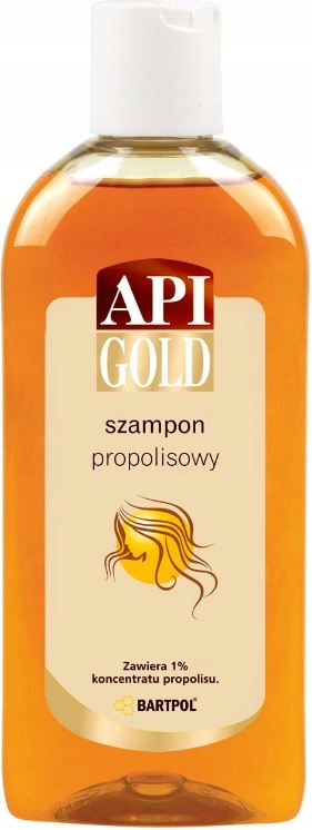 api gold dermatologiczny szampon propolisowyw skład