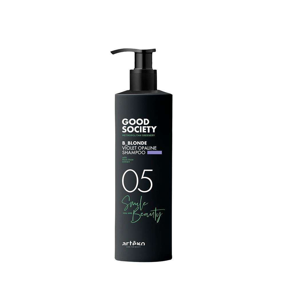 artego good society shiny grey shampoo szampon fioletowy
