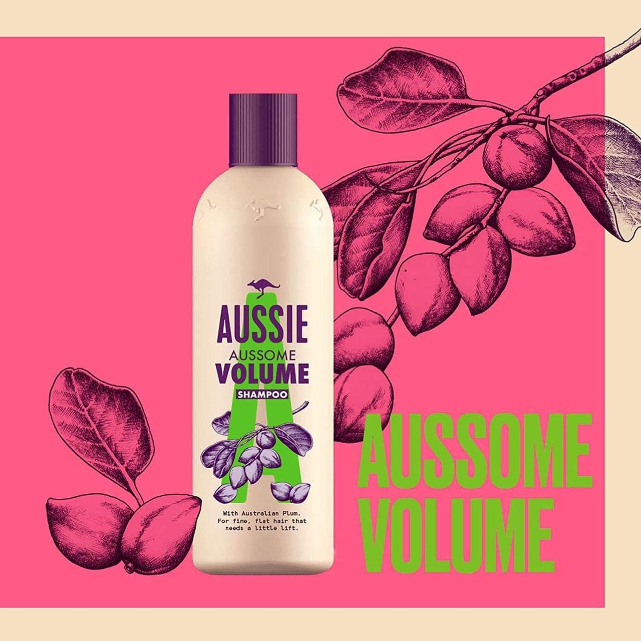 aussie aussome volume szampon do włosówcienkich i słabych 300ml