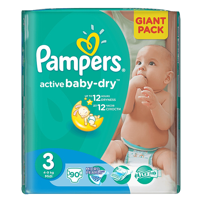 pampersy pampers giant