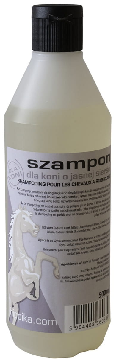 hippika szampon dla koni z jedwabiem 500ml