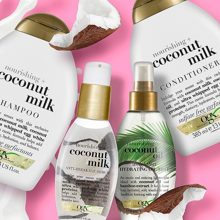 coconut oil i milk szampon do włosów