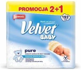 hipoalergiczne chusteczki nawilżane velvet baby sensitive