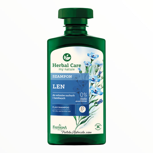 ziołowy szampon herbal care z pokrzywą