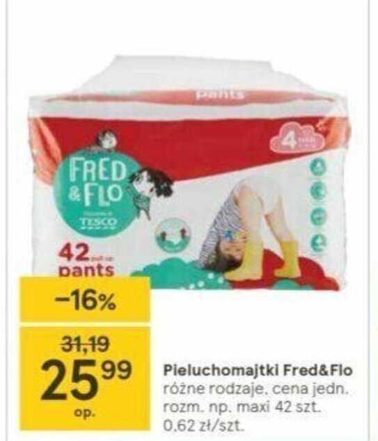 tesco pieluchomajtki 5