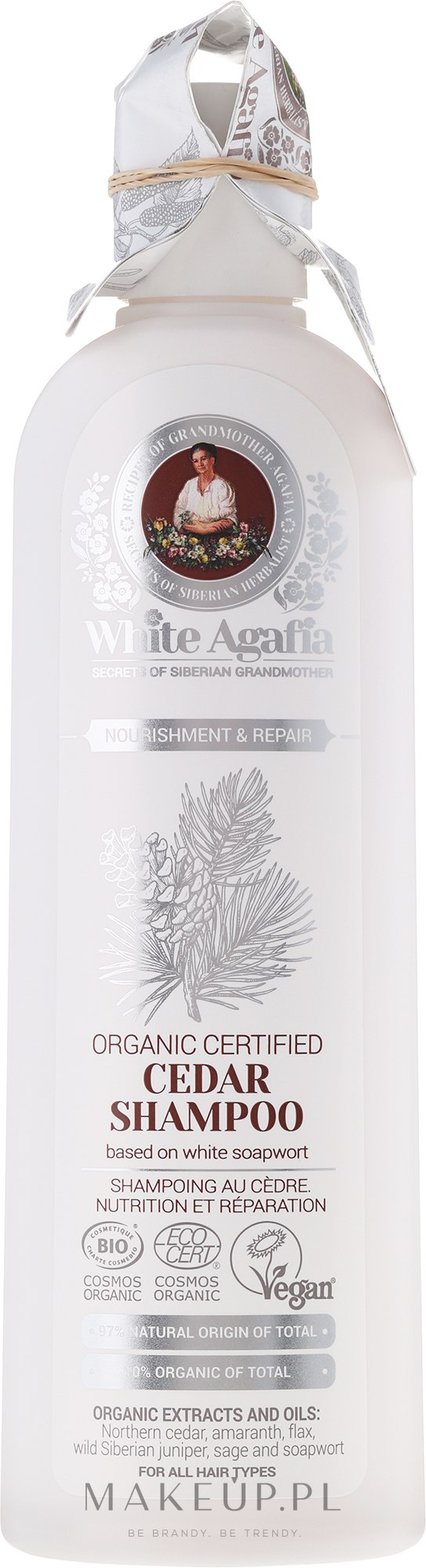 babcia agafia white brzozowy szampon