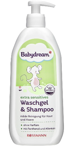 babydream zel do mycia i szampon skład