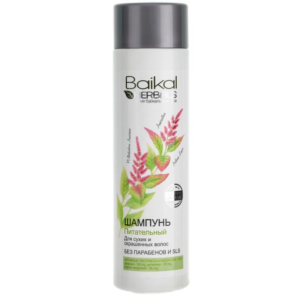 baikal herbals szampon odżywczy dla włosów suchych i farbowanych