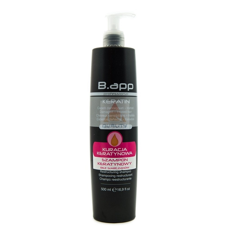 b.app szampon keratynowy do włosów 500ml