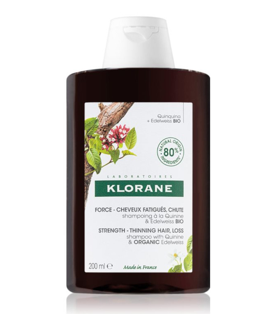 klorane szampon na bazie włókien lnu 200ml