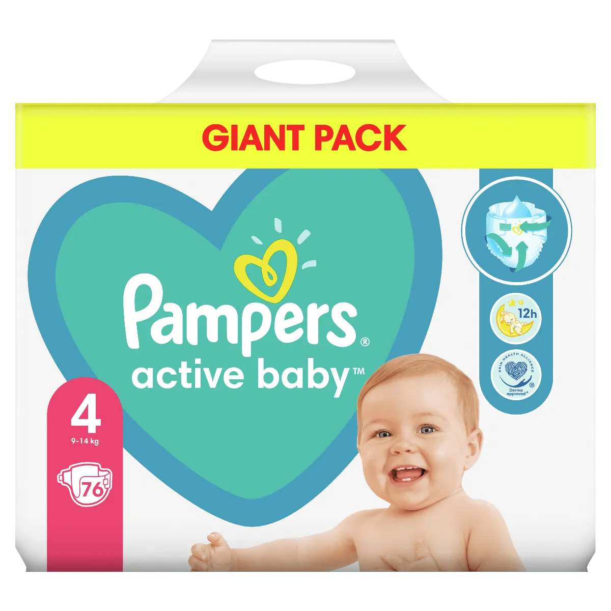 pieluchy pampers active baby