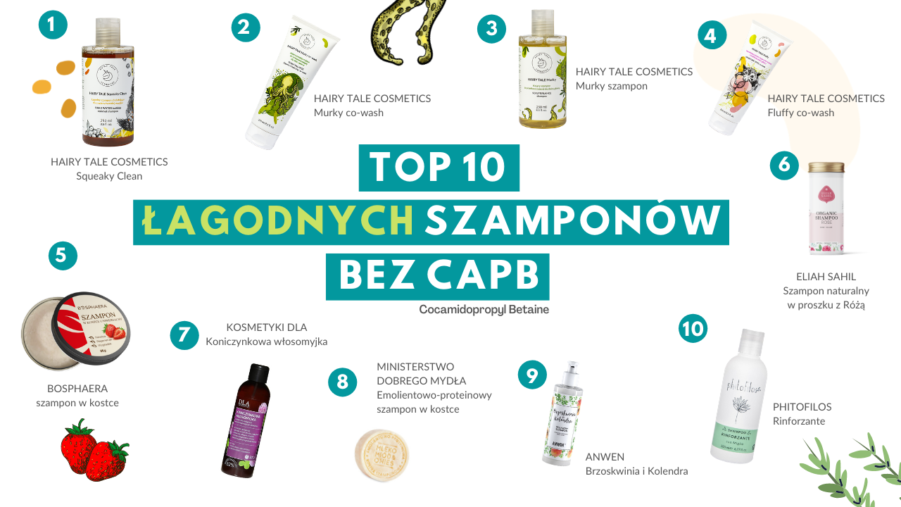 szampon bez cocamidopropyl betaine stacjonarnie