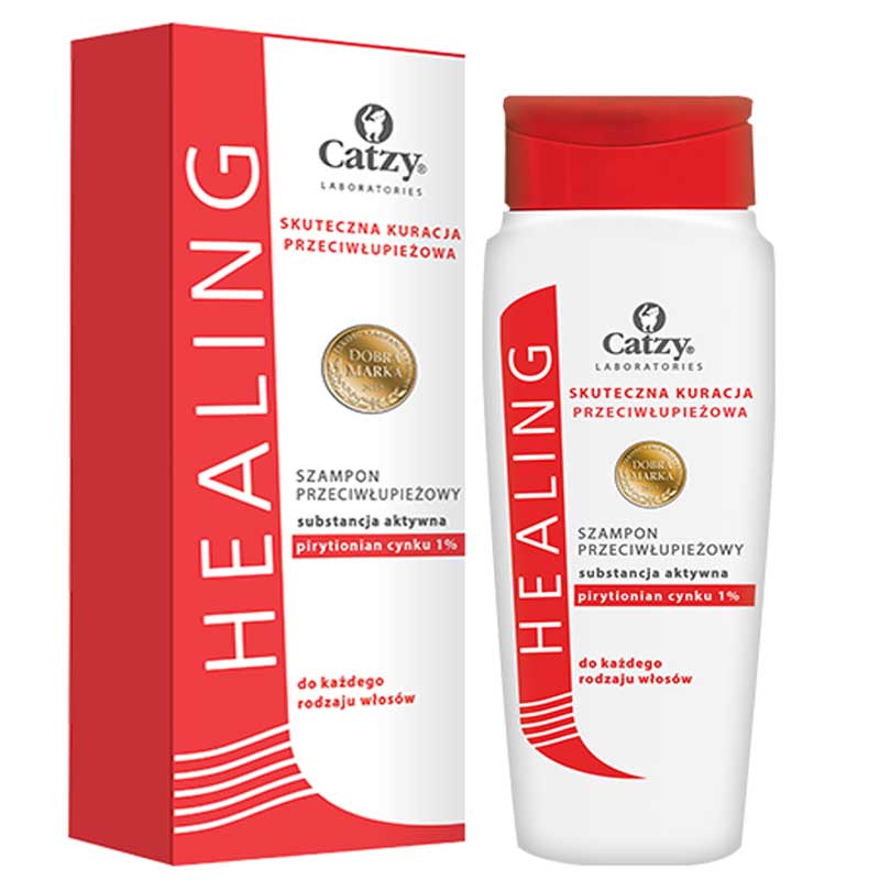 szampon przeciwłupieżowy healing catzy