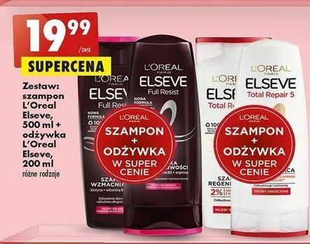 biedronka cena szampon elseve