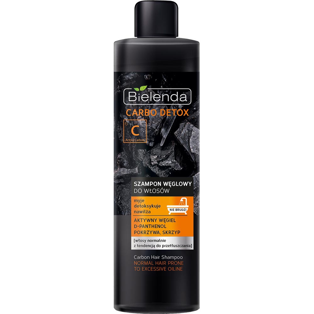 bielenda carbodetox szampon węglowy do włosów 245g opis produktu