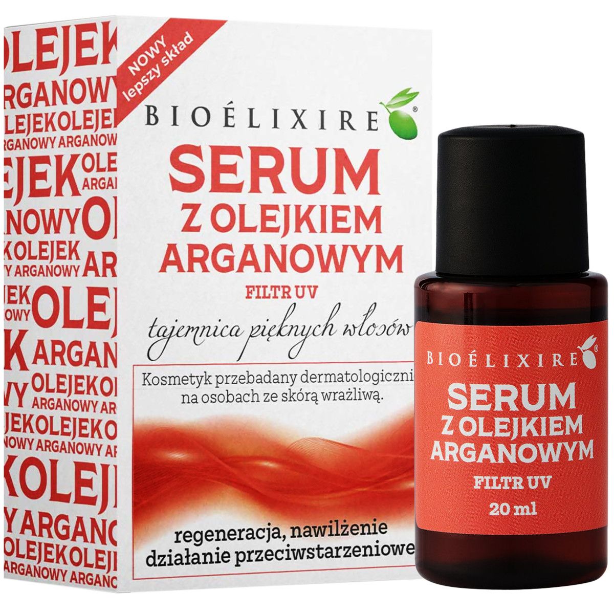 bioelixire argan oil serum olejek arganowy do włosów 50ml