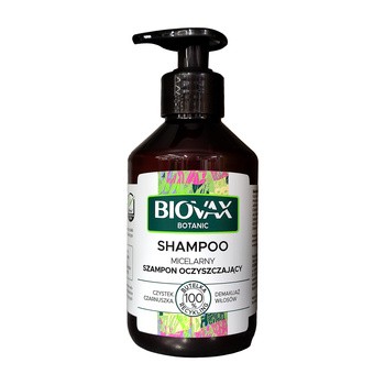 biovax botanic micelarny szampon oczyszczający 200 ml