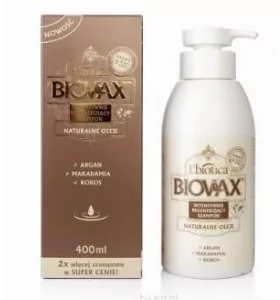 biovax szampon argan zloto