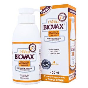 biovax szampon do suchych