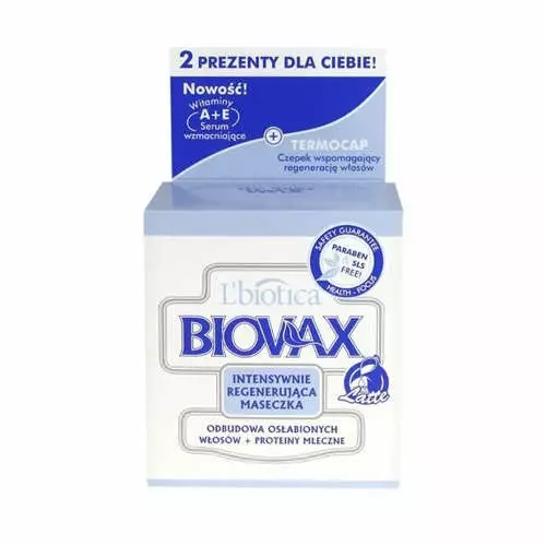biovax szampon proteiny mleczne