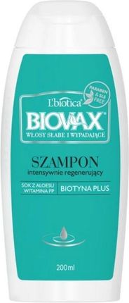 biovax szampon włosy słabe i wypadające