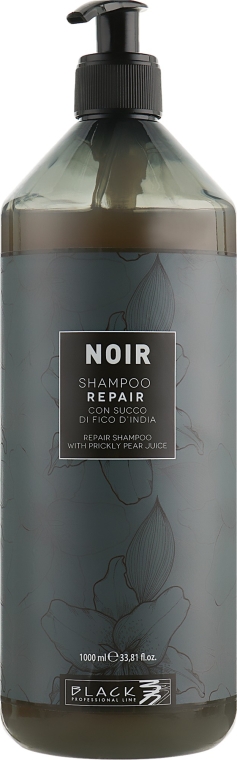 black noir szampon nawilżający z opuncja