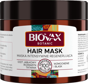 botanicals maska odżywka do włosów regenerująca