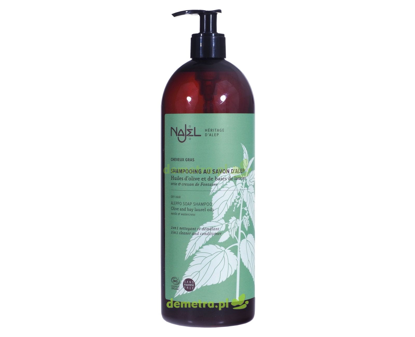 naturalny szampon z allepo