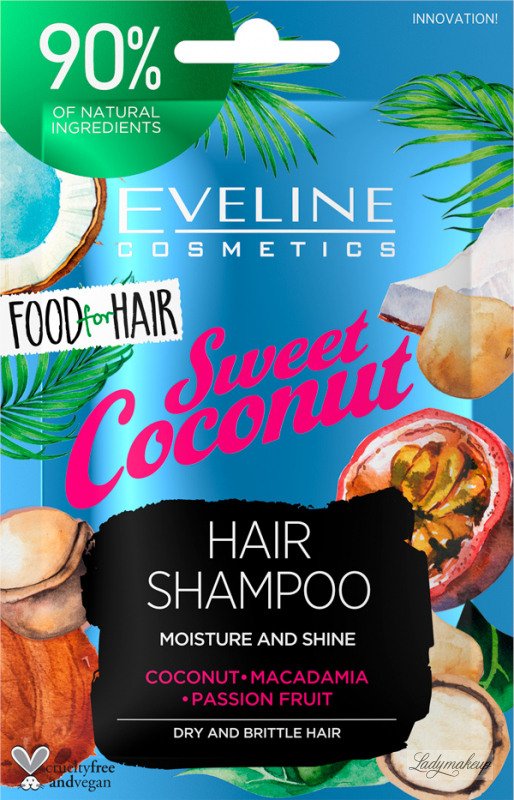coconut hair ekstra nawilżający szampon
