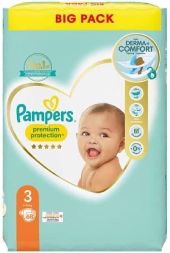 pieluchy jumbo pampers 3