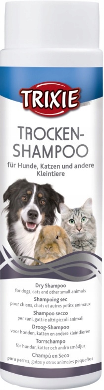 trixie suchy szampon dla psa i kota 200g