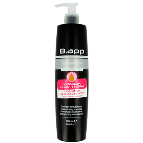 b.app szampon keratynowy bez sls 500ml
