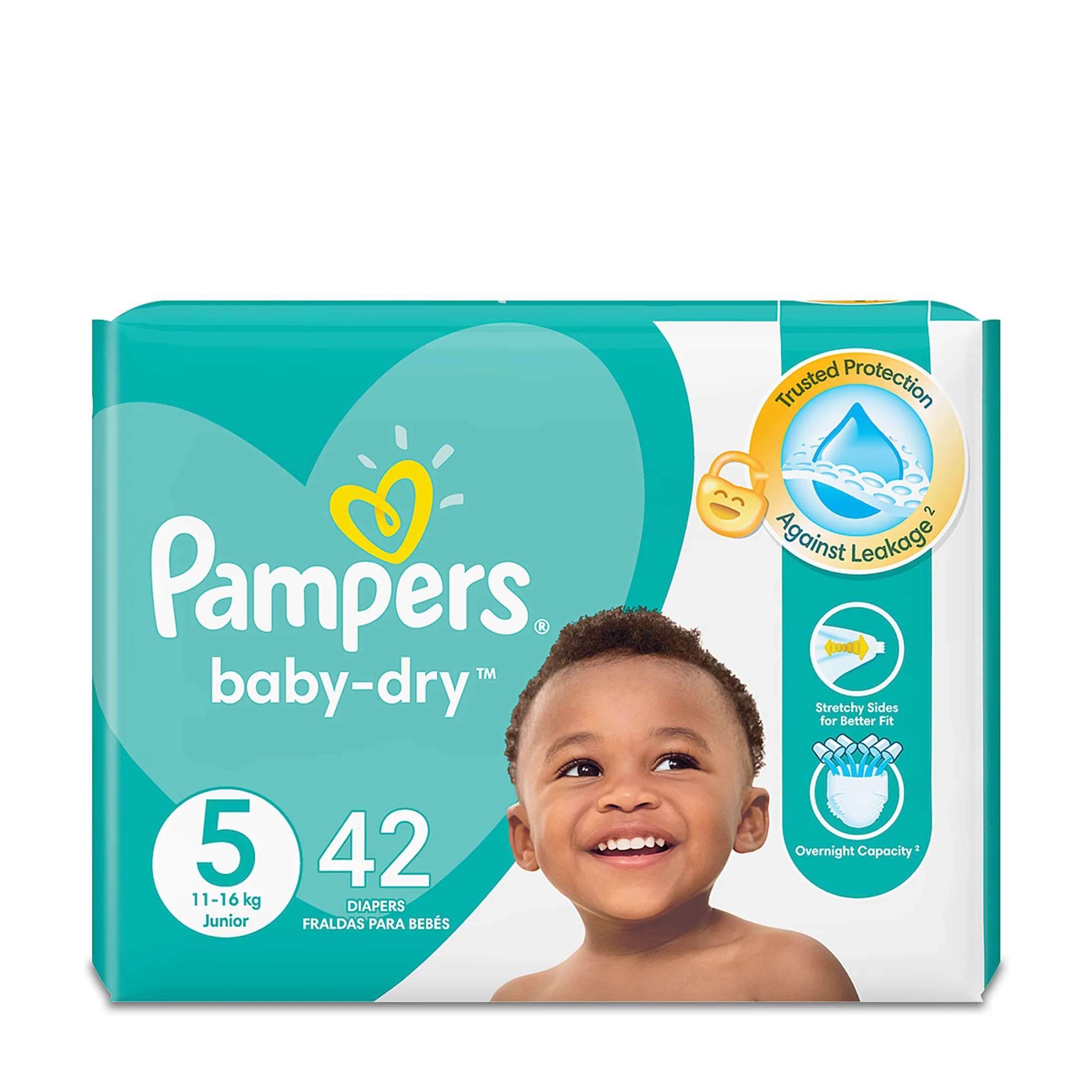 pamper active baby 5 42 szt