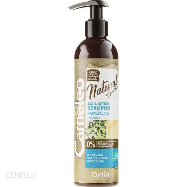 cameleo natural aqua action nawilżający szampon wizaz