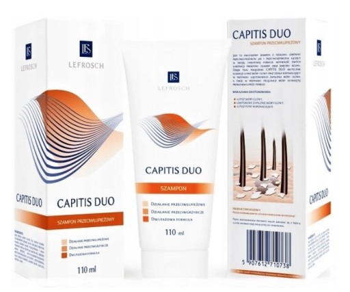 capitis duo szampon przeciwłupieżowy 110 ml