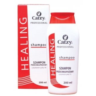 catzy healing szampon przeciwłupieżowy