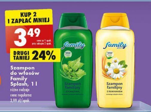 szampon family splash opinie