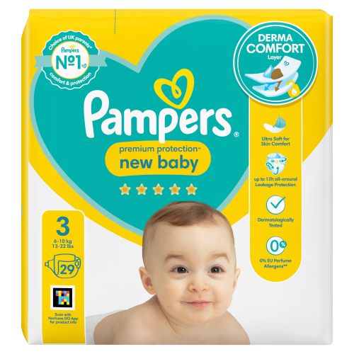 pampers new baby dry 3 smyk