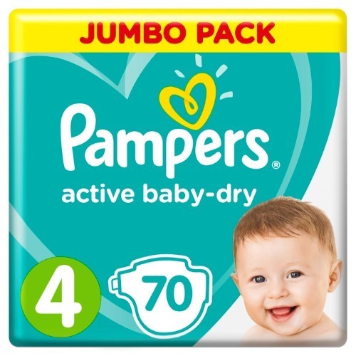cena pampers active baby-dry 4