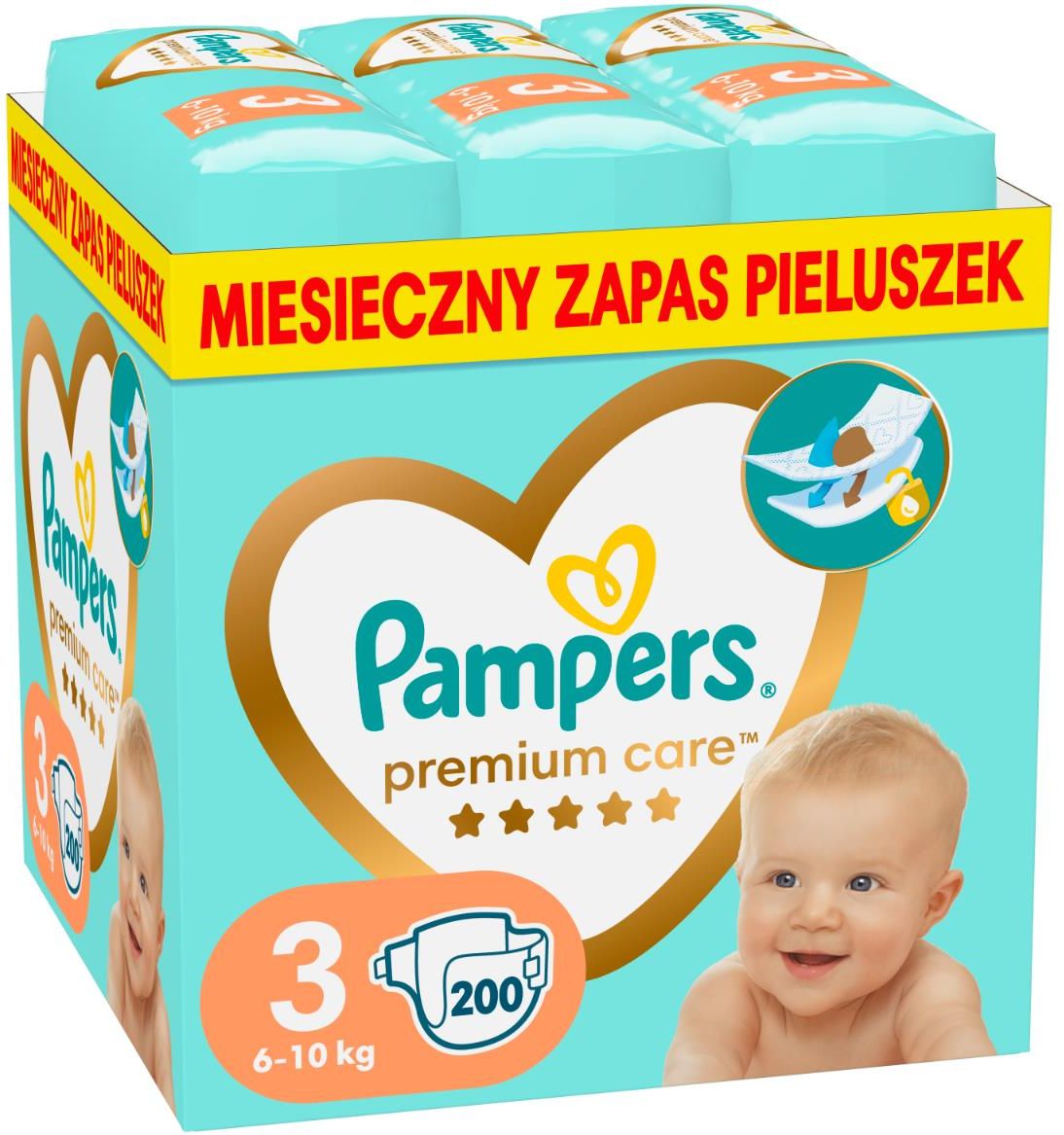 ceneo pampers premium care