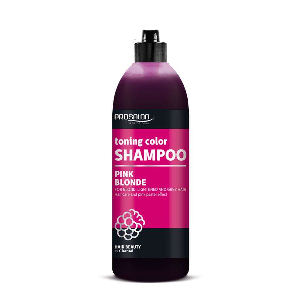 szampon tonujący do włosów blond różowy 500ml
