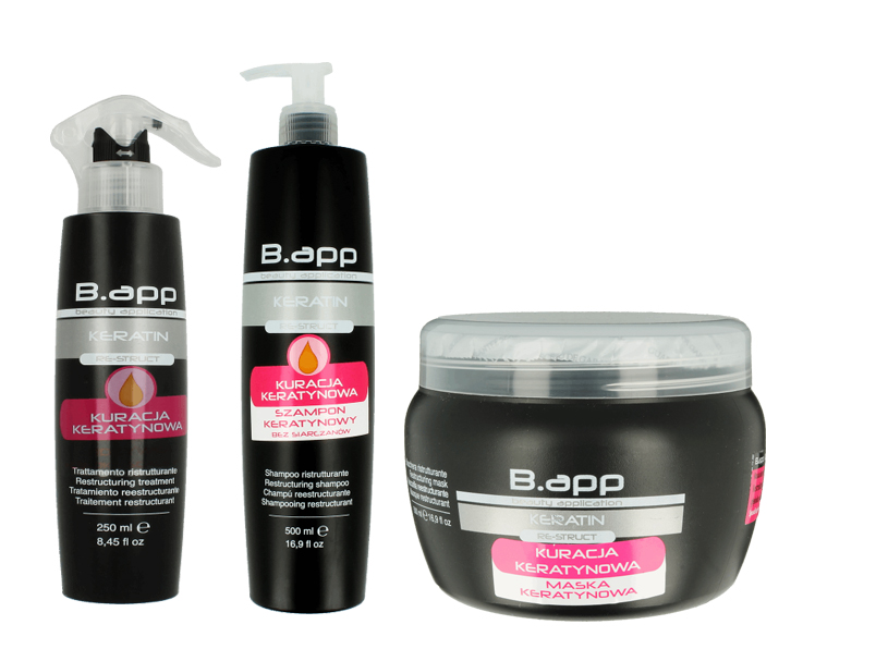 b.app szampon keratynowy do włosów 500ml
