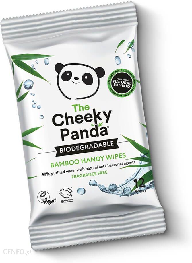 cheeky panda nawilżane bambusowe chusteczki 99 wody