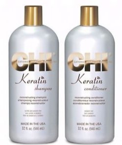 chi keratin gold zestaw szampon odżywka 2x355ml opinie